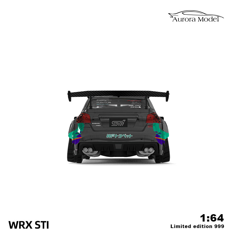 Aurora Model 1/64 Subaru WRX STI HKS Edition