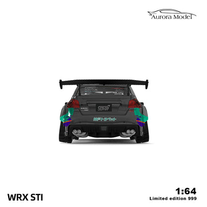 Aurora Model 1/64 Subaru WRX STI HKS Edition
