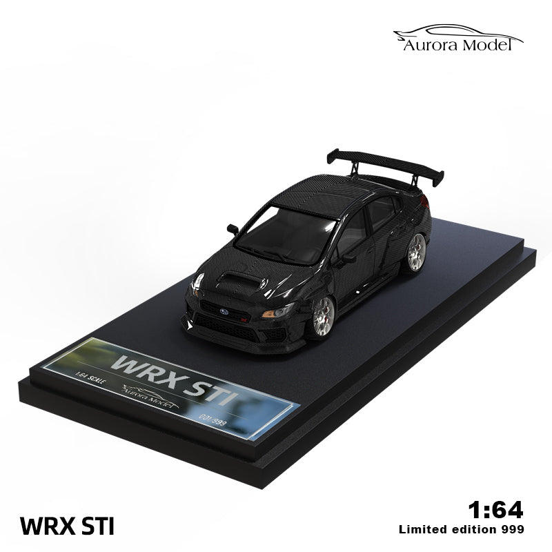 Aurora Model 1/64 Subaru WRX STI Full Carbon Limited Edition