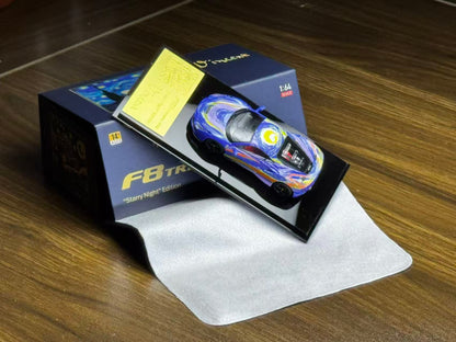 Karium 1:64 F8 Tributo Van Gogh Starry Livery in Premium Box Packaging