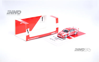 INNO64 1:64 Toyota Corona EXIV JTCC 1995 Boxset Collection #1 "ZENT" M. SEKIYA / #37 "ESSO" M. KRUMM
