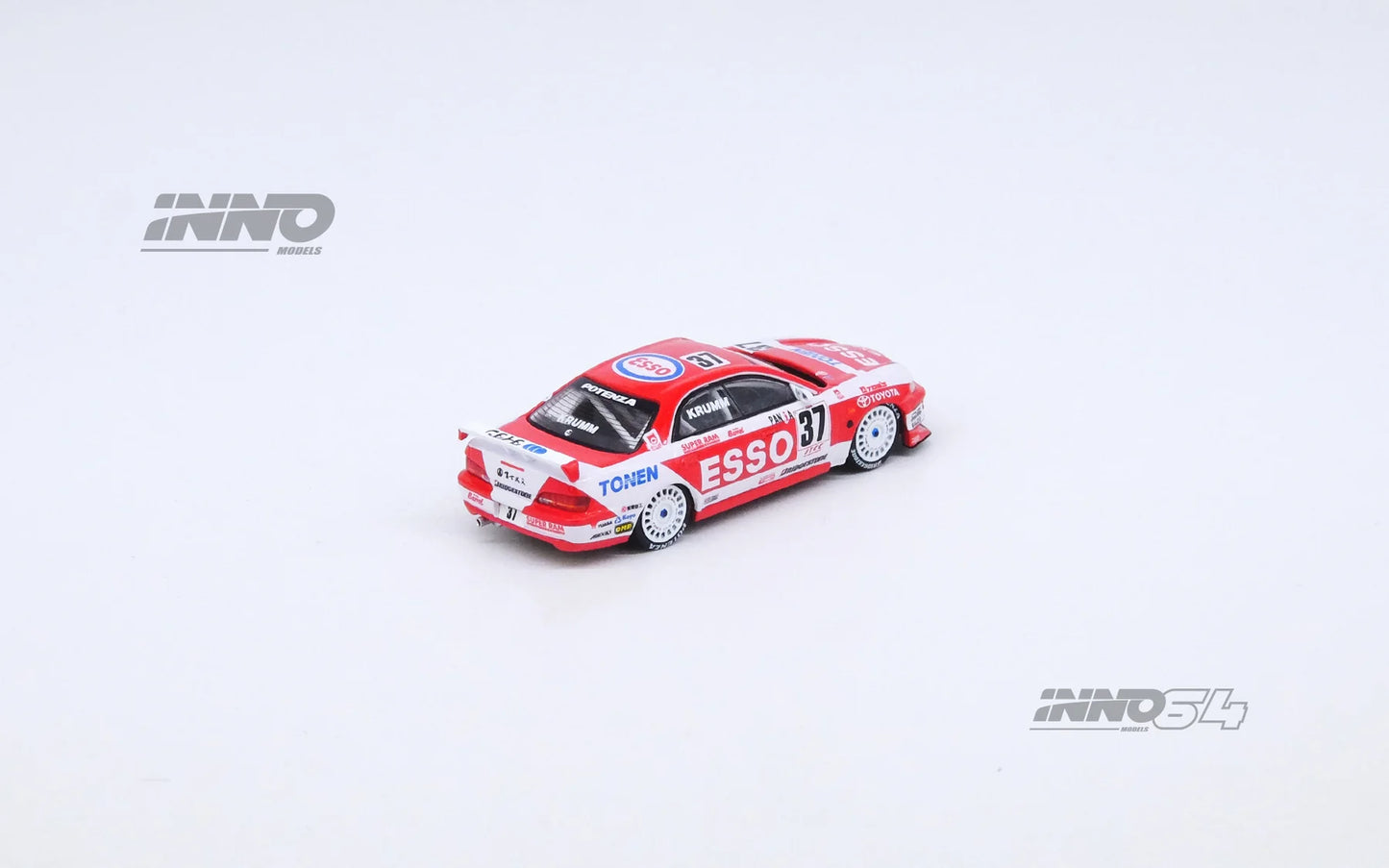 INNO64 1:64 Toyota Corona EXIV JTCC 1995 Boxset Collection #1 "ZENT" M. SEKIYA / #37 "ESSO" M. KRUMM