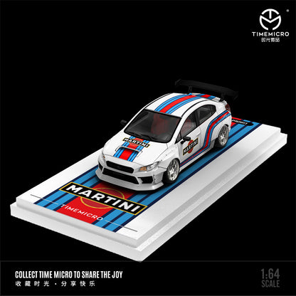 Time Micro 1:64 Subaru WRX STI Martini Edition