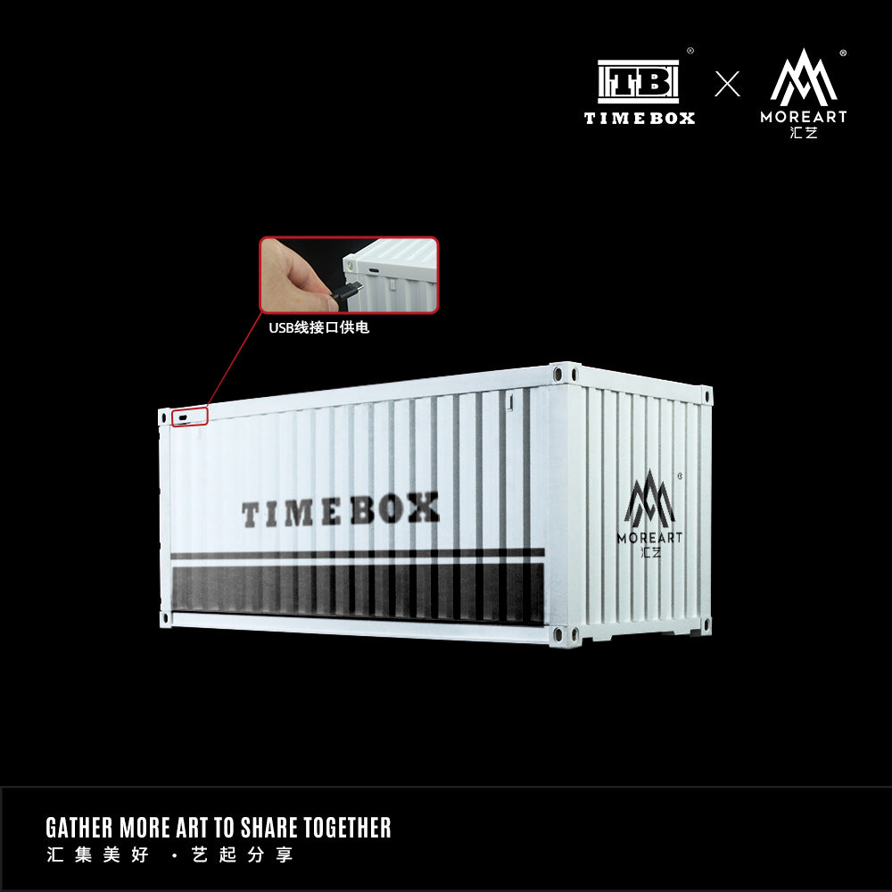 MoreArt x Time Box 1:64 Initial D Container Scenario LED Lighting Diorama Container - Version A