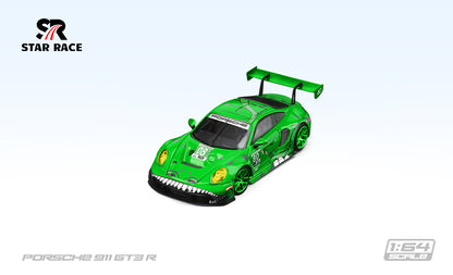 Star Race 1:64 Porsche 911 GT3 R Tyrannosaurus T-Rex Rexy Green #80