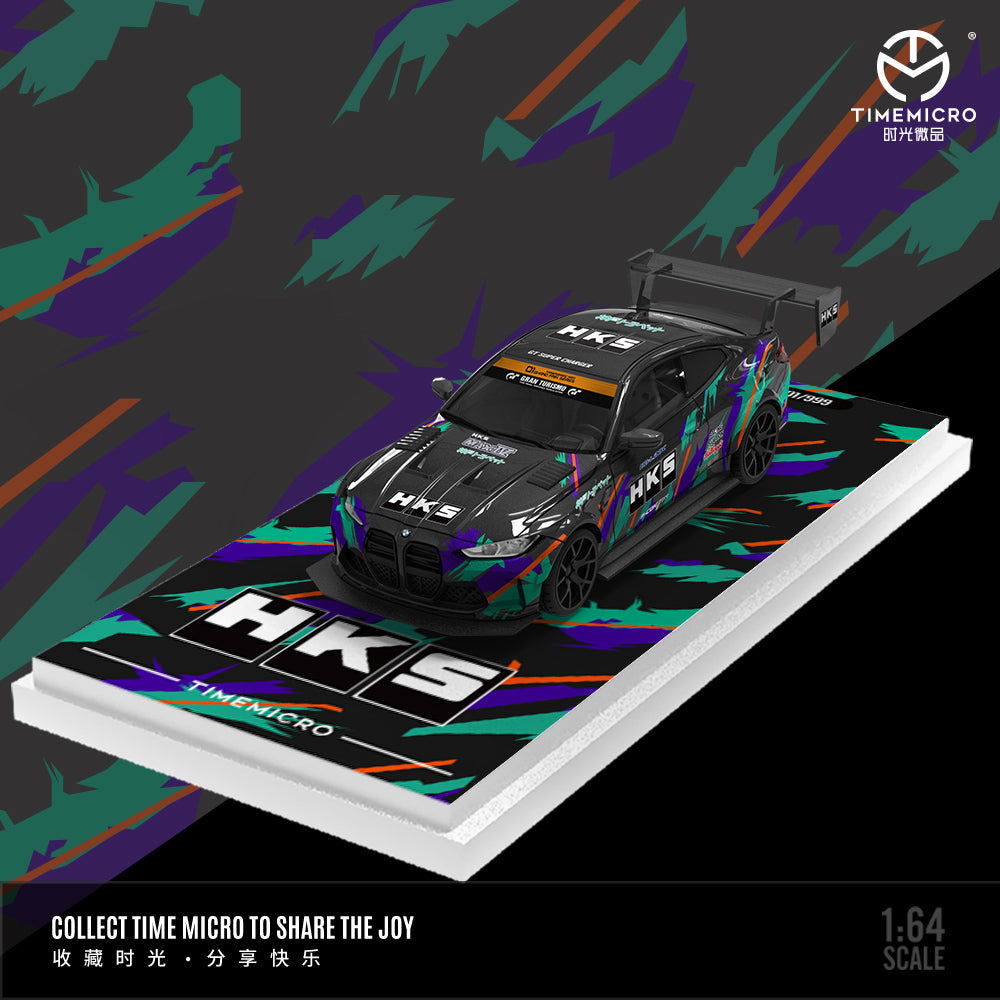 Time Micro 1:64 BMW M4 HKS Edition