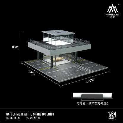 MoreArt 1:64 Apple Store Scene Model LED Lighting Diorama