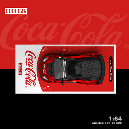 Cool.Car 1:64 Lamborghini Aventador GT EVO Coca Cola Red Edition