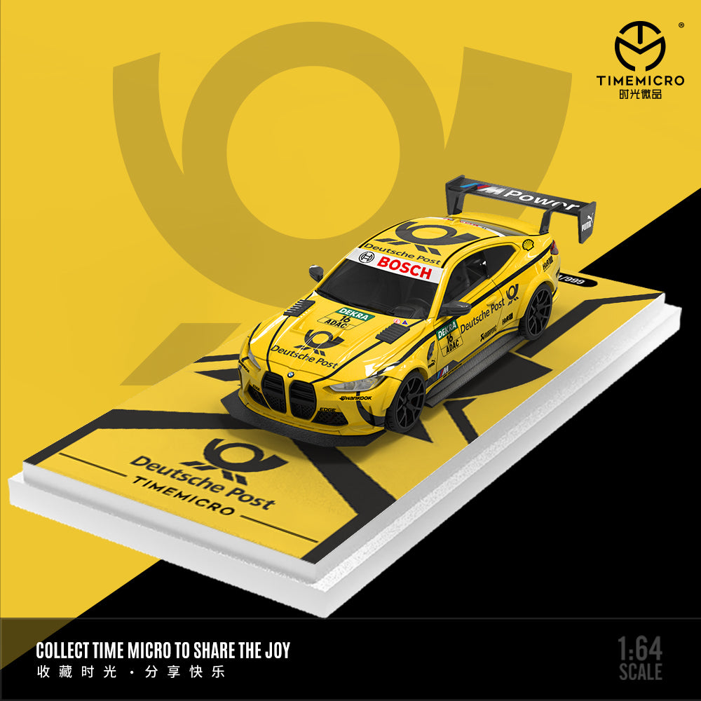 Time Micro 1/64 BMW M4 Deutsche Post Edition