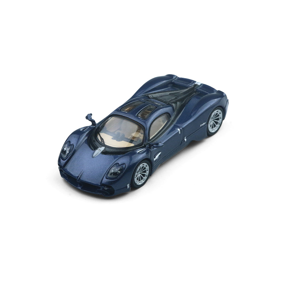 Modern Dream 1:64 Pagani Utopia Official Licensed Dark Blue with Silver Wheels