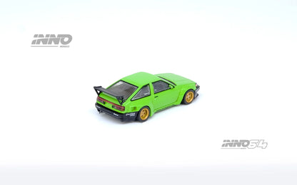INNO64 1:64 Toyota AE86 Levin PANDAM Rocket Bunny Green (IN64-AE86PL-GRN)