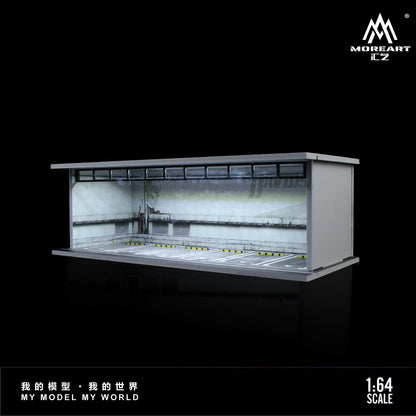 MoreArt 1/64 Car Park Garage Diorama with LED Light- Underground Car Park (57)