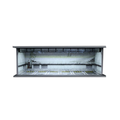 MoreArt 1/64 Car Park Garage Diorama with LED Light- Underground Car Park (57)