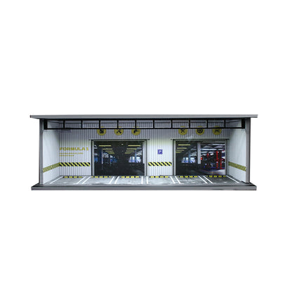 MoreArt 1/64 Car Park Garage Diorama with LED Light- Underground Car Garage (58)