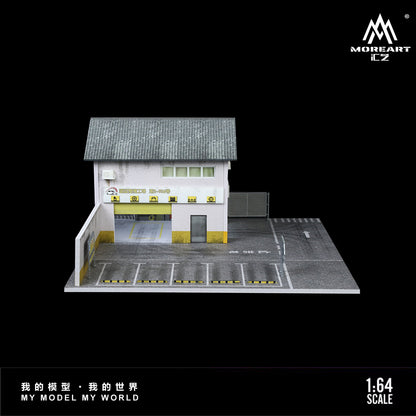MoreArt 1:64 Morimoto Factory Scene Model LED Light Diorama