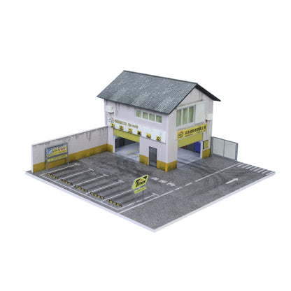 MoreArt 1:64 Morimoto Factory Scene Model LED Light Diorama
