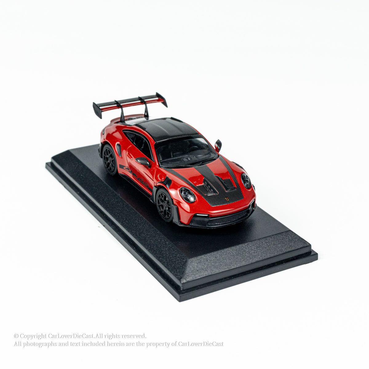 MINICHAMPS 1:64 PORSCHE 911 (992) GT3 RS - 2024 - RED W WEISSACH PACKAGE EXCLUSIVE FOR CLDC