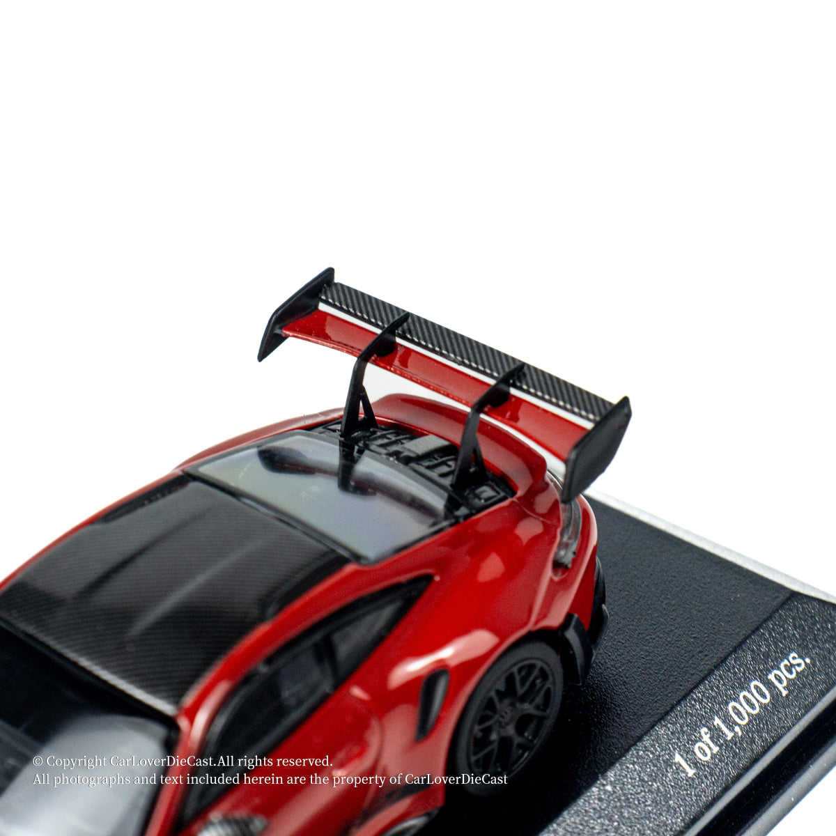 MINICHAMPS 1:64 PORSCHE 911 (992) GT3 RS - 2024 - RED W WEISSACH PACKAGE EXCLUSIVE FOR CLDC
