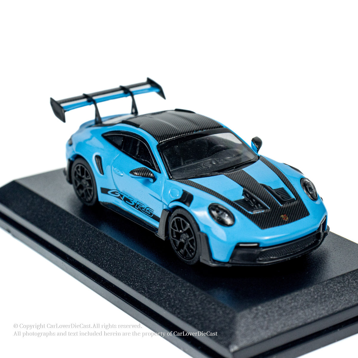 MINICHAMPS 1:64 PORSCHE 911 (992) GT3 RS - 2024 - BLUE W WEISSACH PACKAGE EXCLUSIVE FOR CLDC