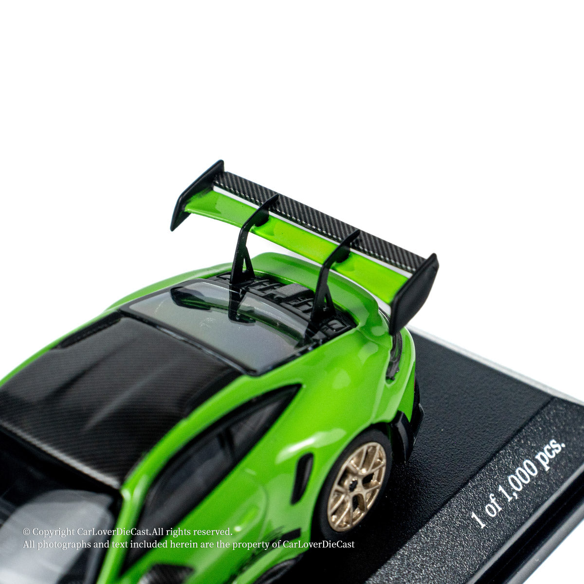 MINICHAMPS 1:64 PORSCHE 911 (992) GT3 RS - 2024 - GREEN W WEISSACH PACKAGE EXCLUSIVE FOR CLDC