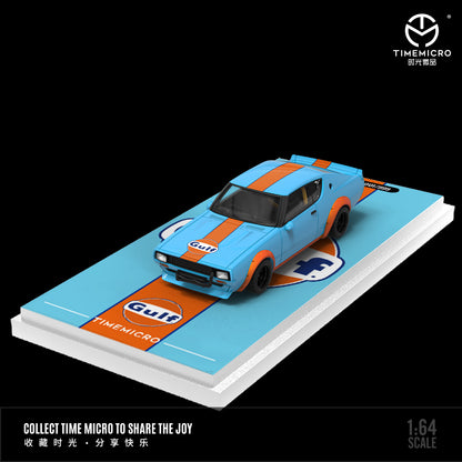 Time Micro 1:64 Nissan Skyline 2000GT-R KPGC110 Gulf Edition