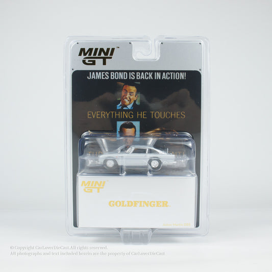 Mini GT 1:64 Aston Martin DB5 “Goldfinger” Blister Packaging English Version (MGT00900-007ECH)