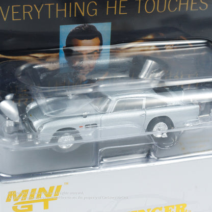 Mini GT 1:64 Aston Martin DB5 “Goldfinger” Blister Packaging English Version (MGT00900-007ECH)