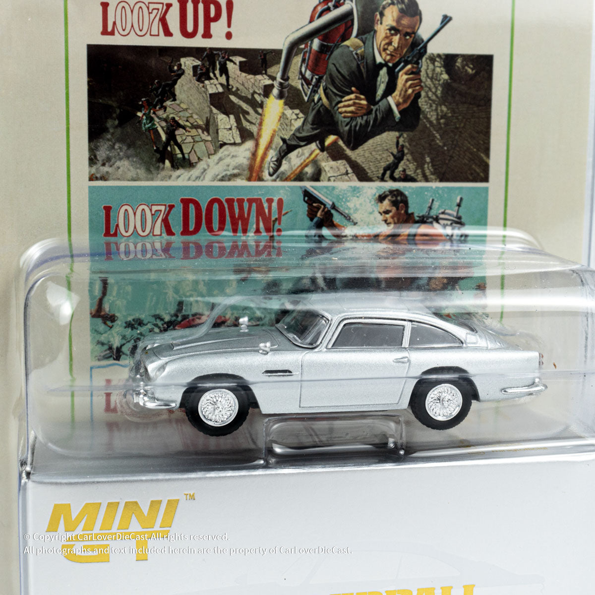 Mini GT 1:64 Aston Martin DB5 “ Thunderball” Blister Packaging English Version (MGT00901-007ECH)