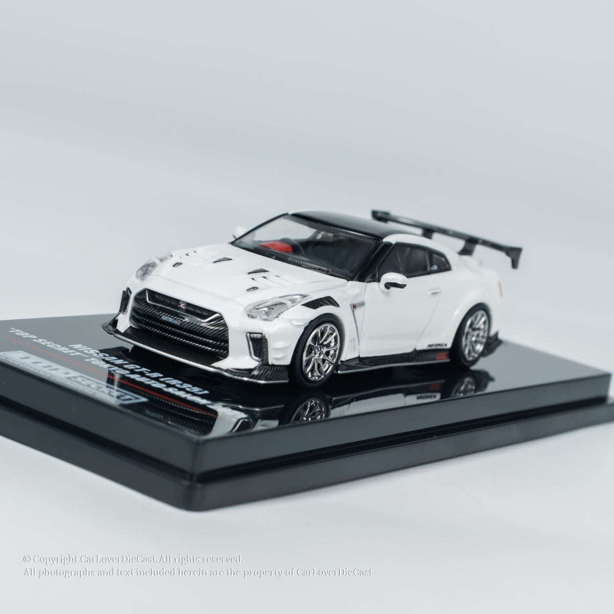 INNO64 1:64 NISSAN GT-R (R35) TOP SECRET Tokyo Auto Salon 2021 (IN64-R35TS-TAS2021)
