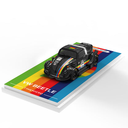 Time Micro 1:64 Volkswagen Beetle Black Apple Edition