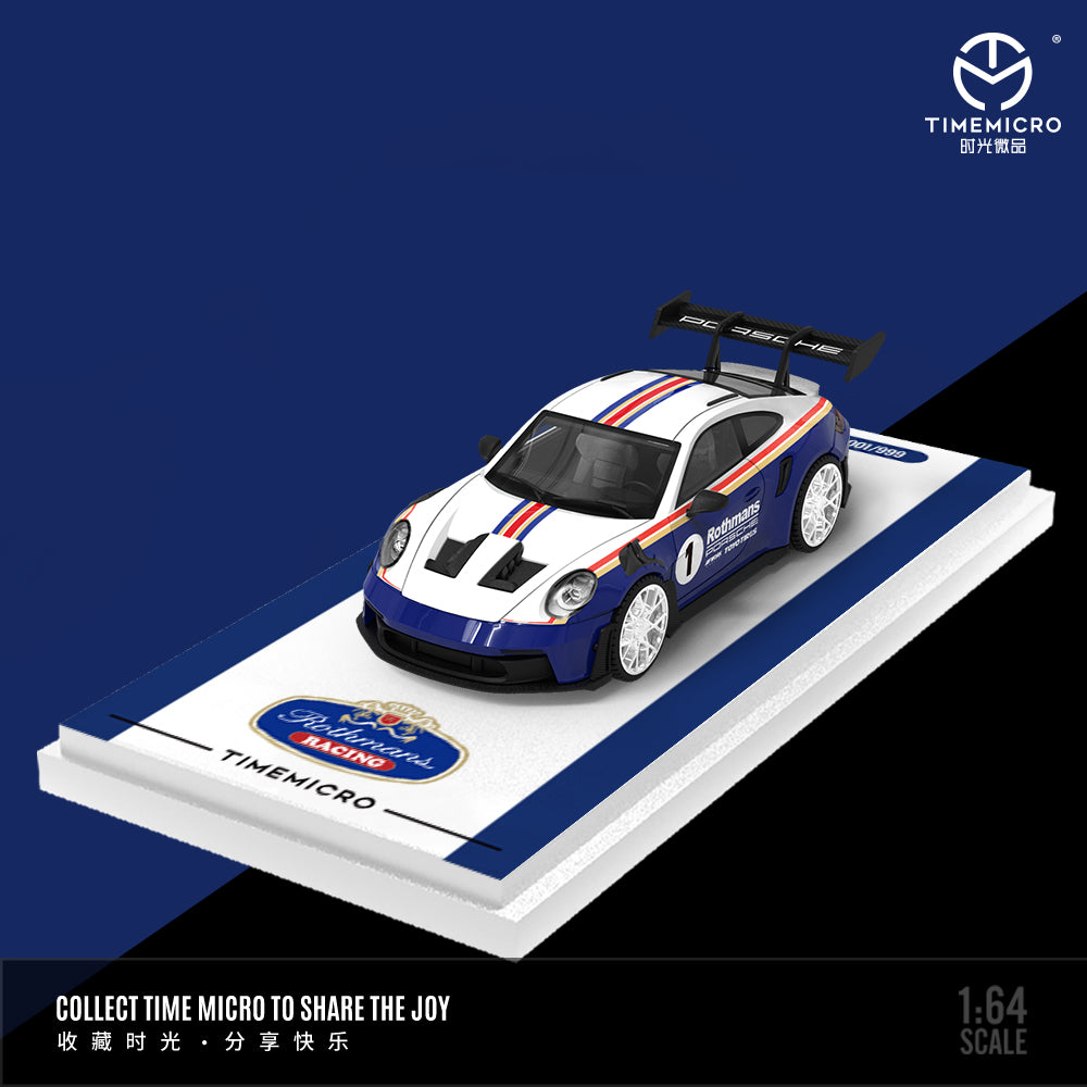 Time Micro 1/64 Car Hauler Trailer Set Rothmans Edition