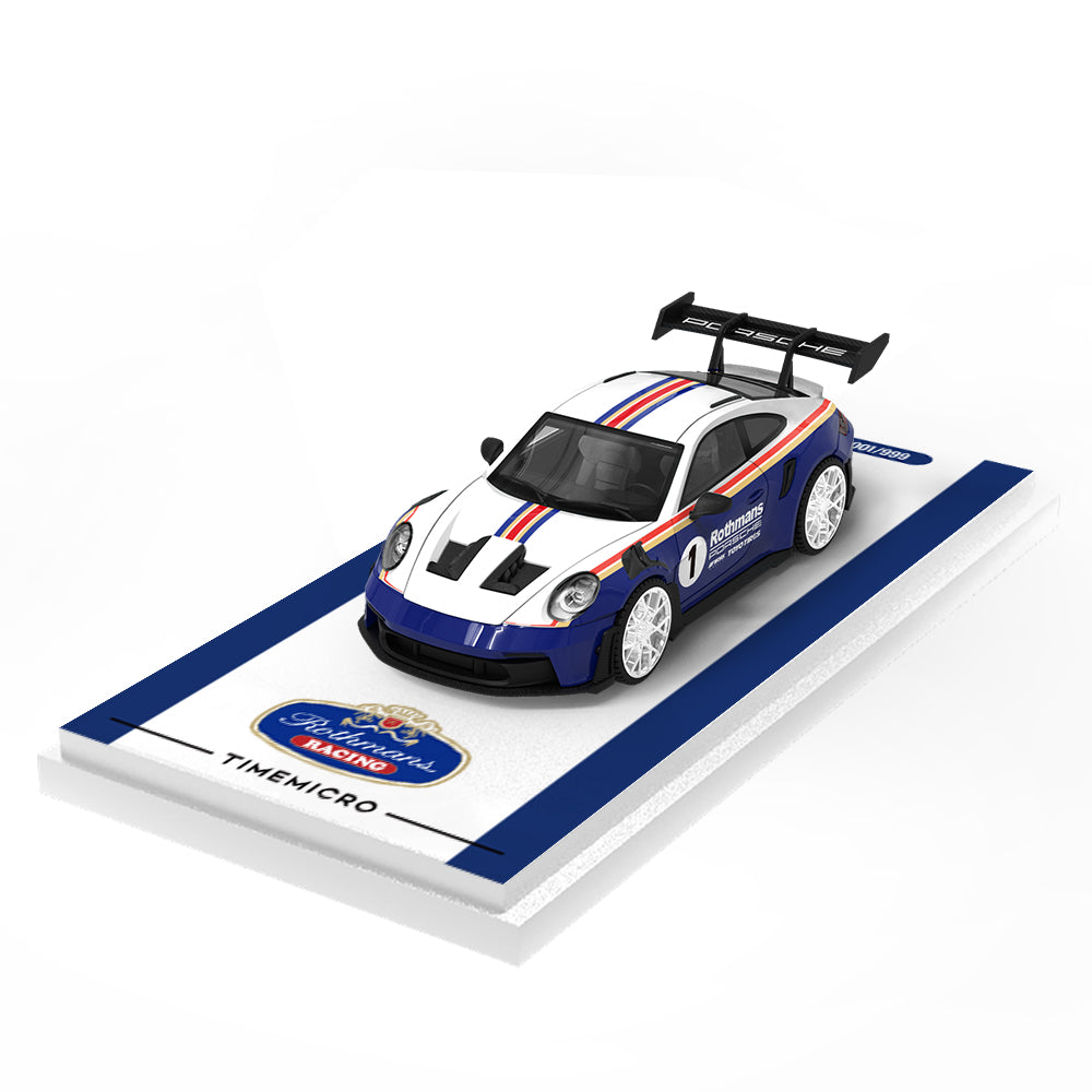 Time Micro 1/64 Car Hauler Trailer Set Rothmans Edition