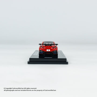 INNO64 1:64 Nissan GT-R R35 NISMO Red (IN64-R35N-RED)