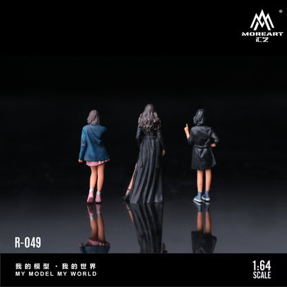 MoreArt 1:64 Wind Breaker and Pretty Doll Set (3 Figures Set)