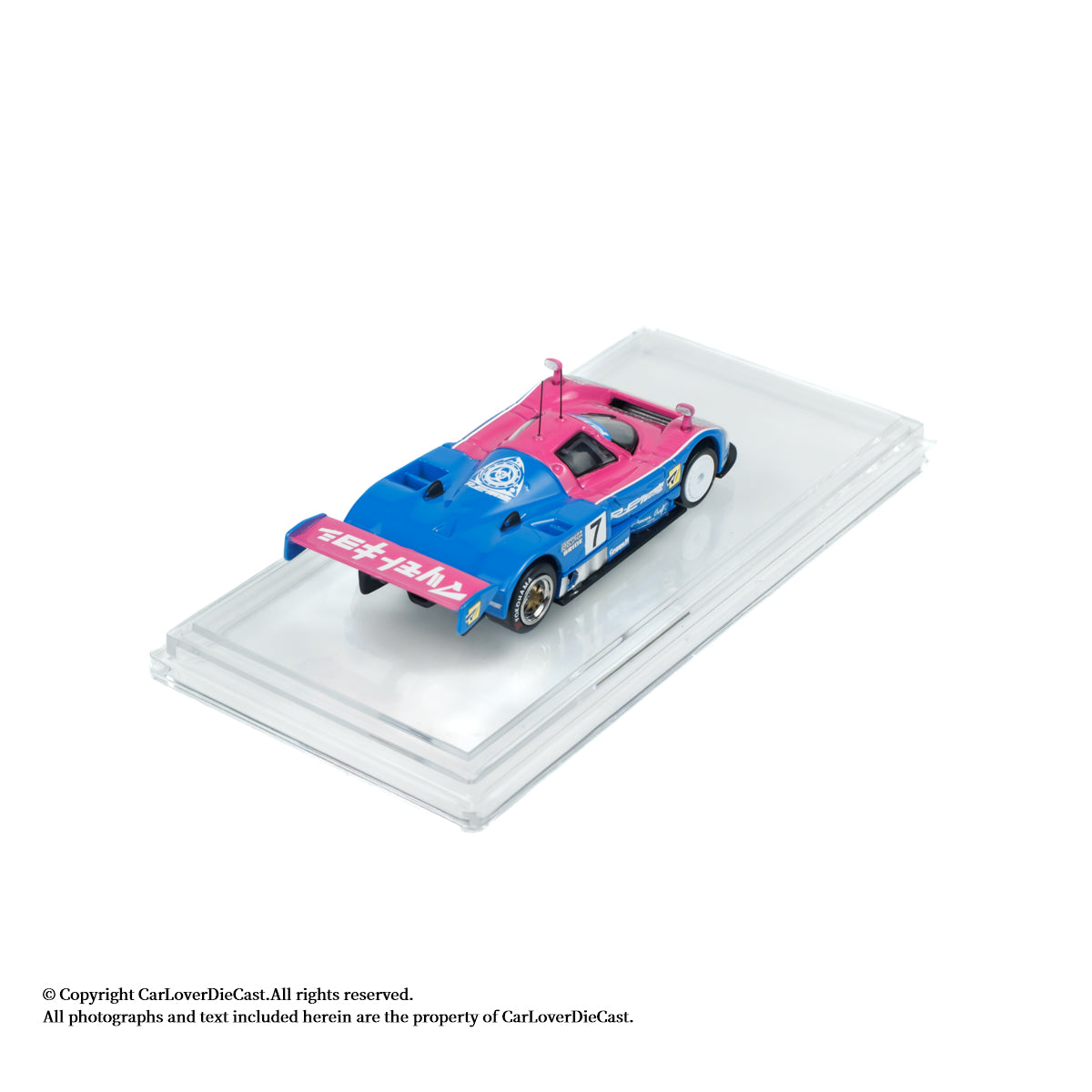 BM Creations x CLDC CarBook Vol. 7 BM Creations 1:64 Mazda 787B X RE Amemiya with Magazine (English Version)