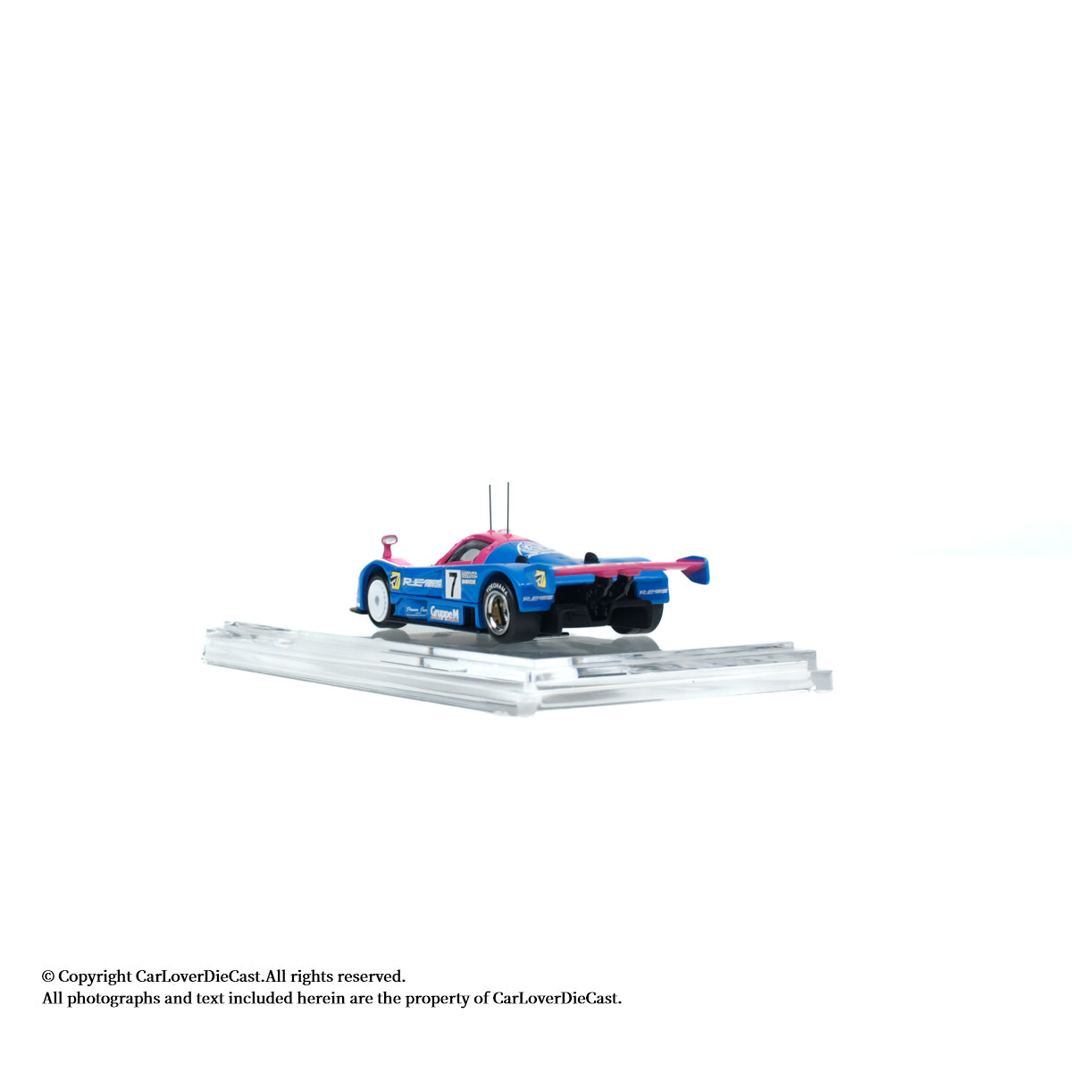 BM Creations x CLDC CarBook Vol. 7 BM Creations 1:64 Mazda 787B X RE Amemiya with Magazine (English Version)