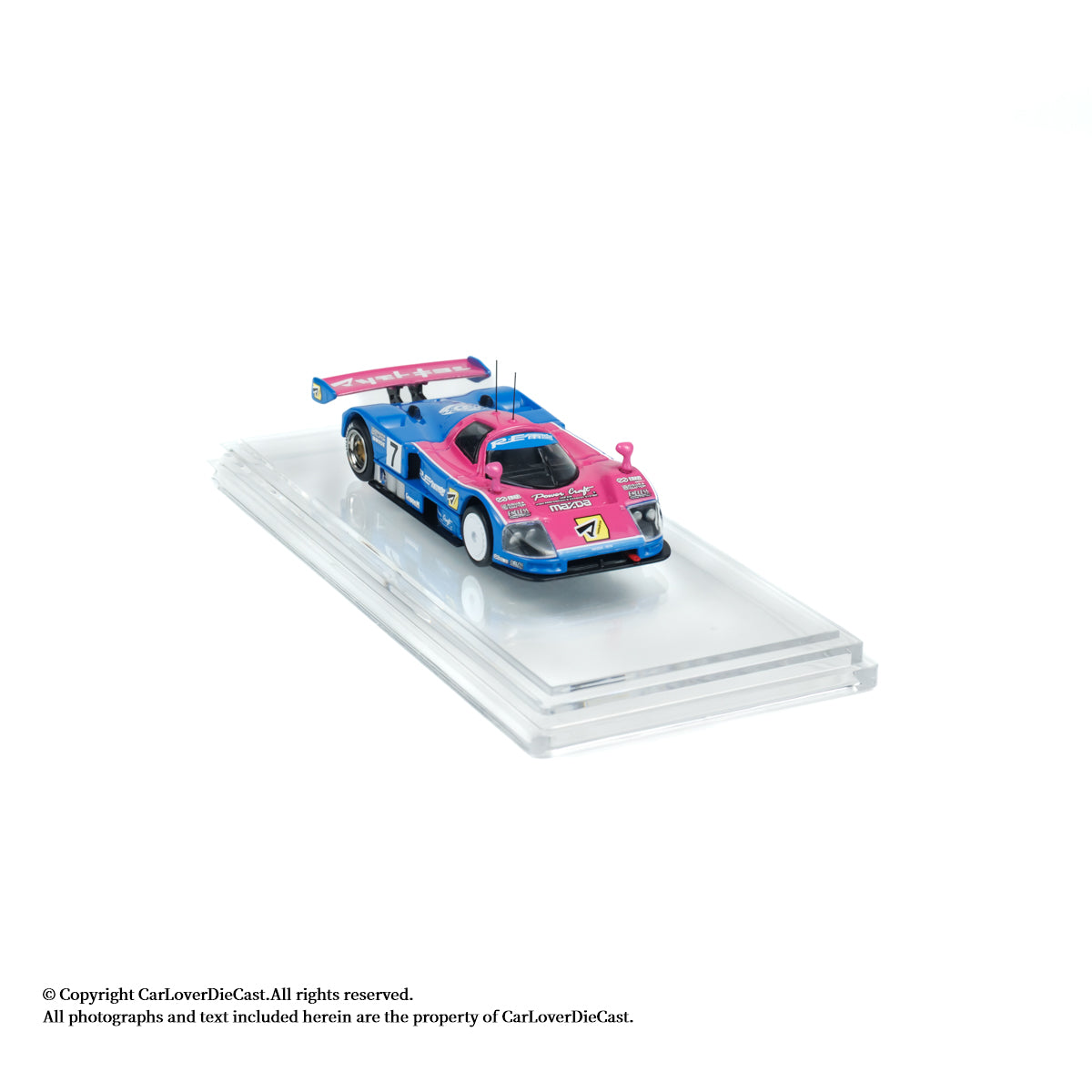 BM Creations x CLDC CarBook Vol. 7 BM Creations 1:64 Mazda 787B X RE Amemiya with Magazine (English Version)