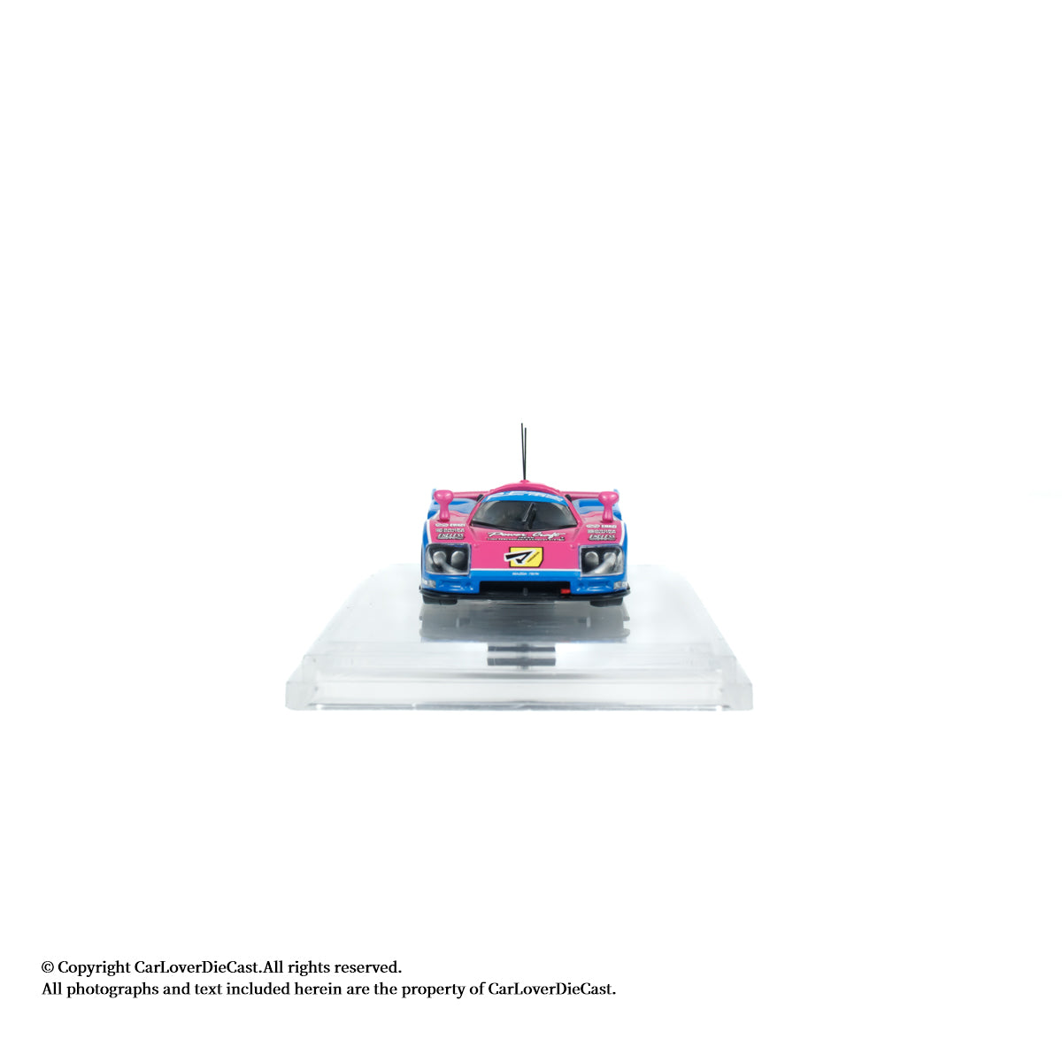 BM Creations x CLDC CarBook Vol. 7 BM Creations 1:64 Mazda 787B X RE Amemiya with Magazine (English Version)
