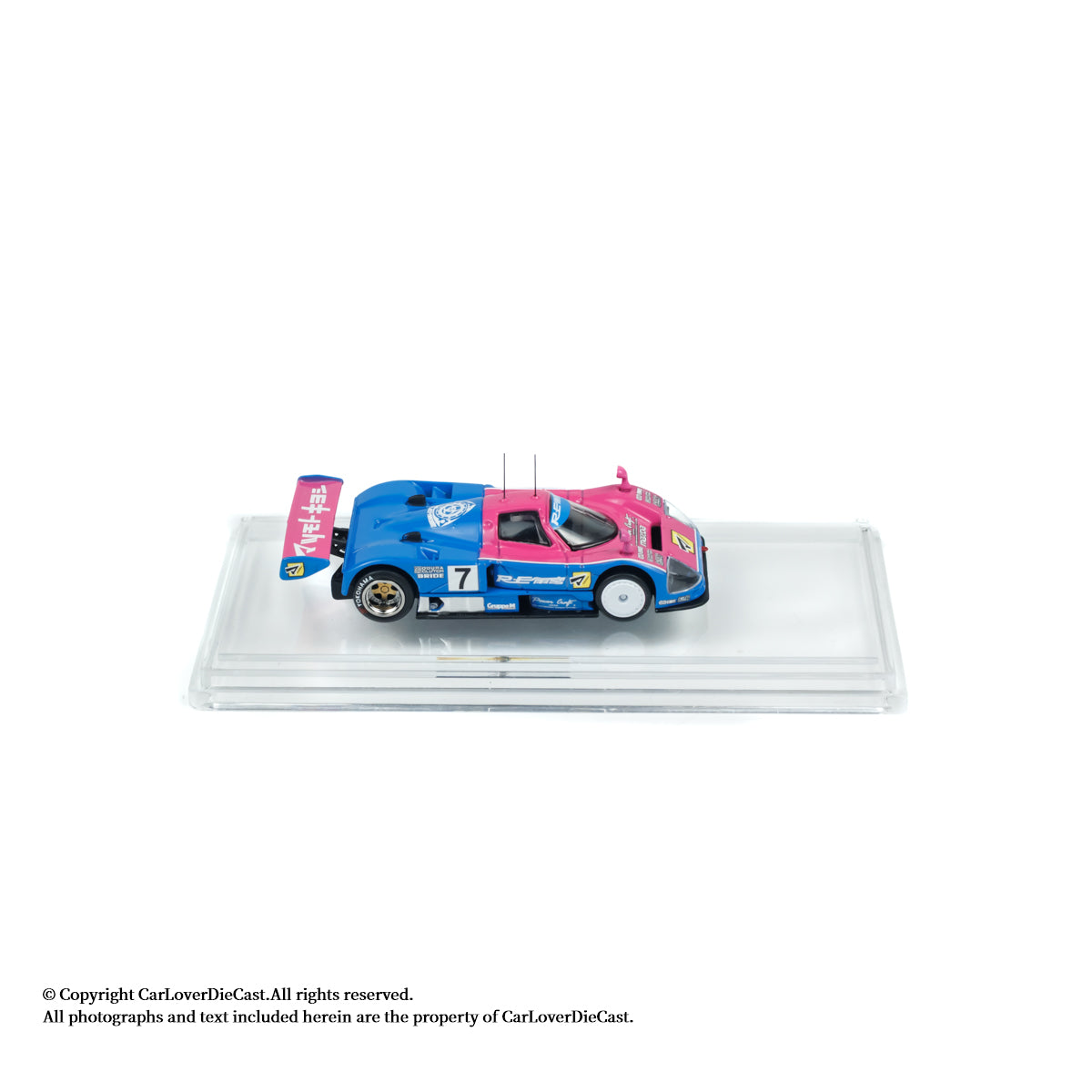 BM Creations x CLDC CarBook Vol. 7 BM Creations 1:64 Mazda 787B X RE Amemiya with Magazine (English Version)