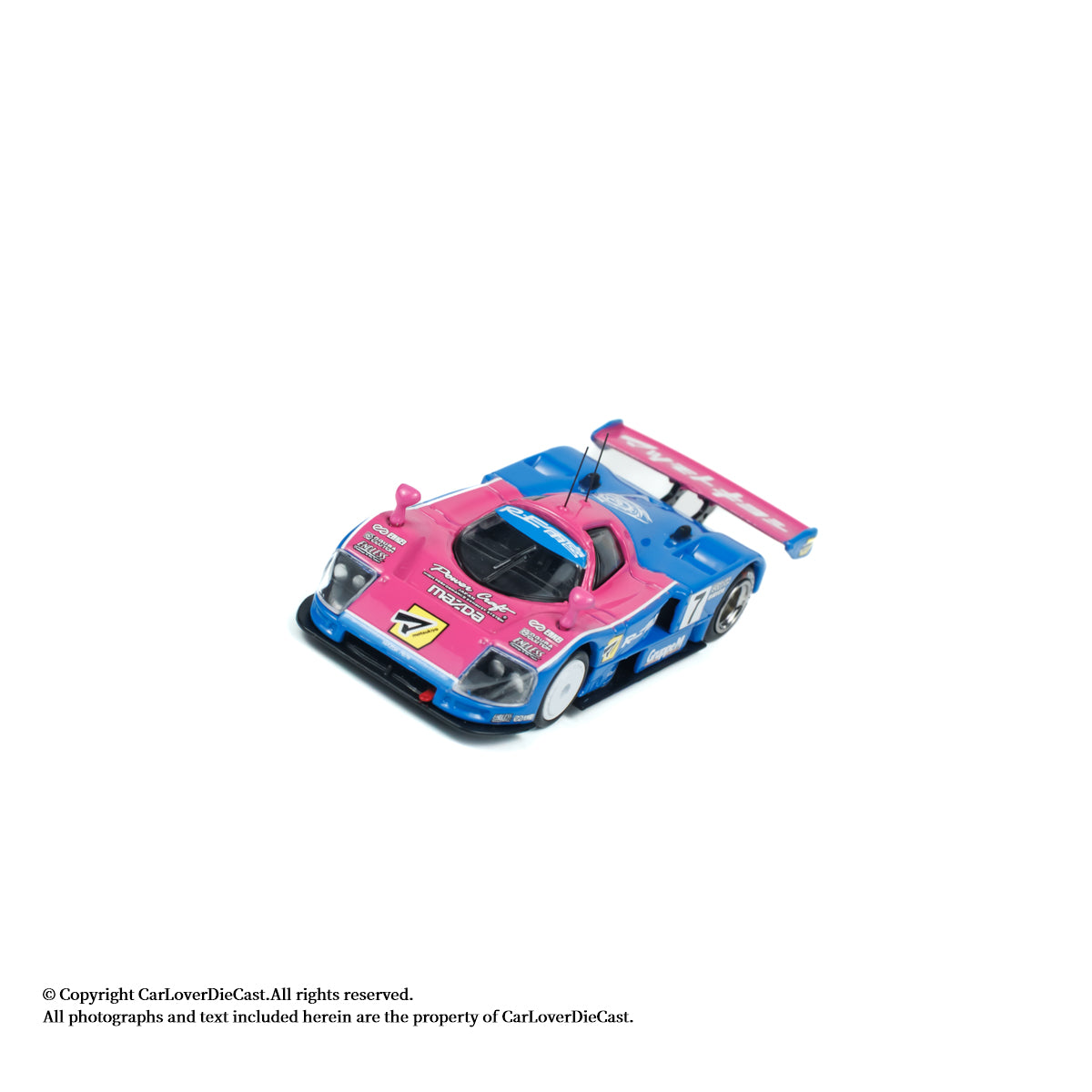 BM Creations x CLDC CarBook Vol. 7 BM Creations 1:64 Mazda 787B X RE Amemiya with Magazine (English Version)