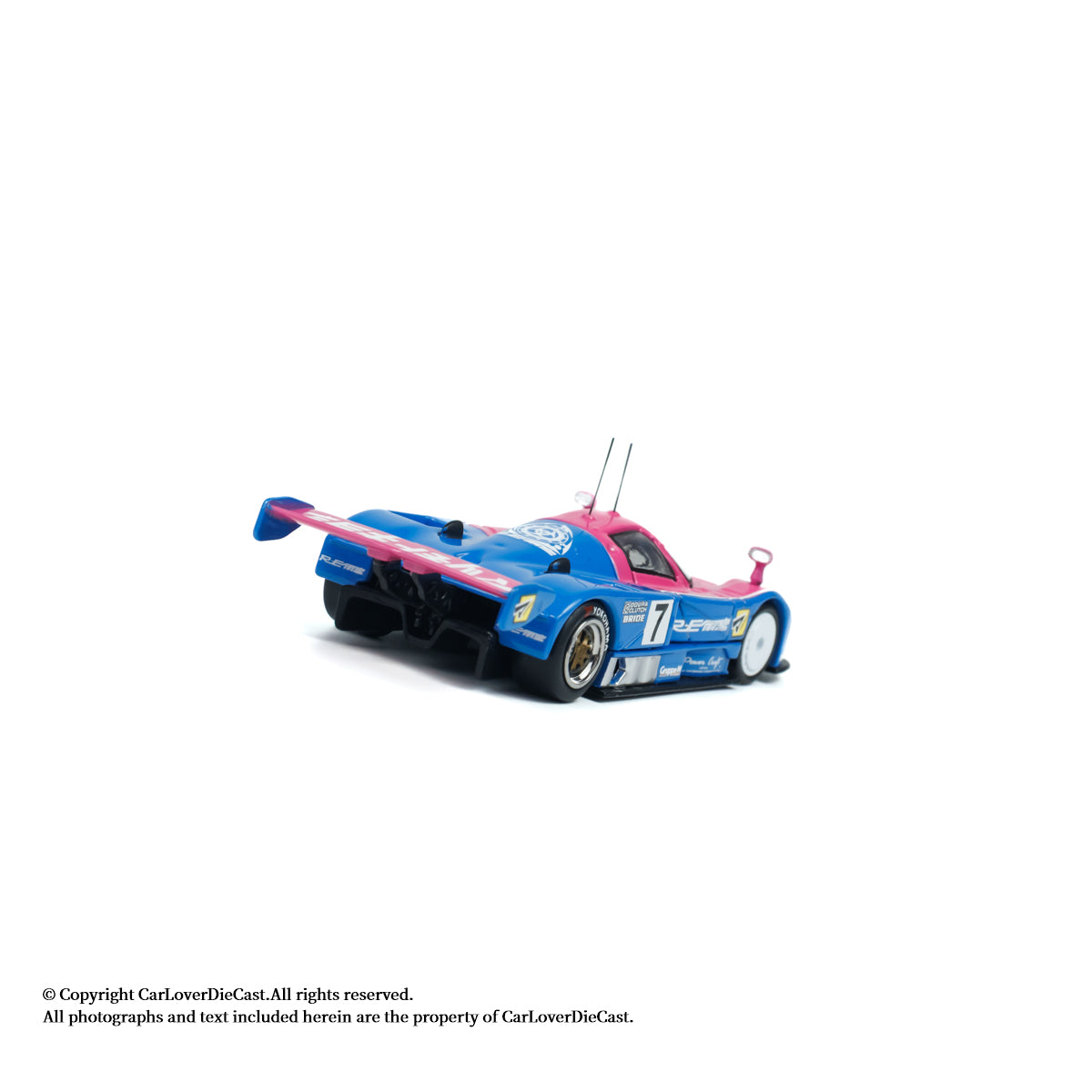 BM Creations x CLDC CarBook Vol. 7 BM Creations 1:64 Mazda 787B X RE Amemiya with Magazine (English Version)