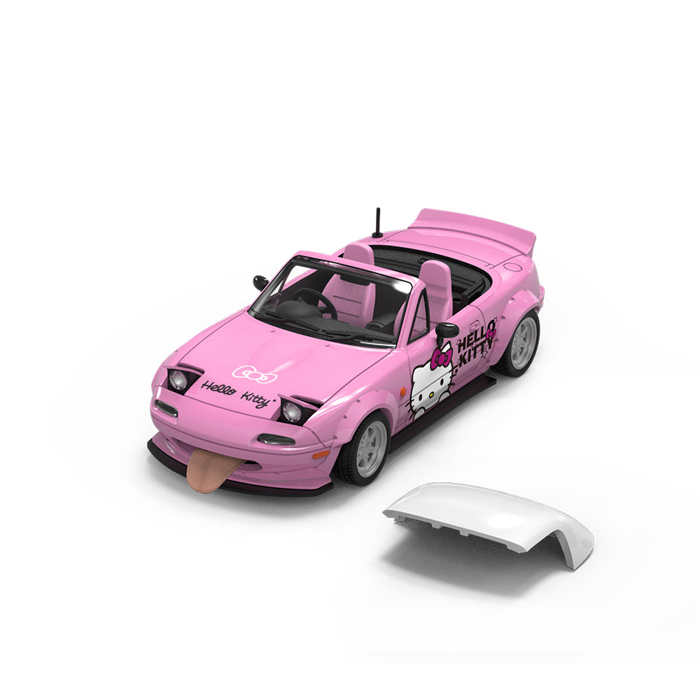 Cool.Car 1:64 Mazda MX-5 Hello Kitty Light Pink Edition