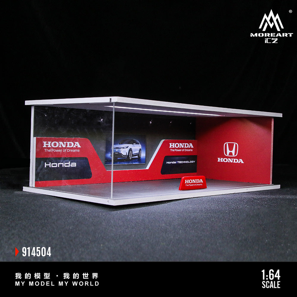 MoreArt 1/64 Honda Assembly Showroom Diorama with LED Light