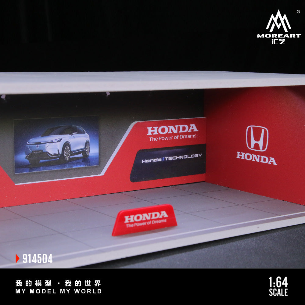 MoreArt 1/64 Honda Assembly Showroom Diorama with LED Light