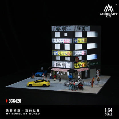 MoreArt 1:64 Katsuo Teppanyaki Scene Model LED Light Diorama