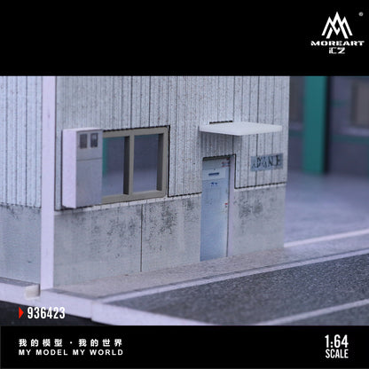 MoreArt 1:64 Yokohama Repair Shop Scene Model LED Light Diorama
