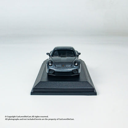 MINICHAMPS 1:64 PORSCHE 911 (992.2) GT3 TOURING - 2025 - GREY METALLIC - EXCLUSIVE FOR CLDC