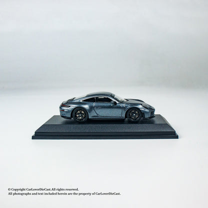 MINICHAMPS 1:64 PORSCHE 911 (992.2) GT3 TOURING - 2025 - GREY METALLIC - EXCLUSIVE FOR CLDC