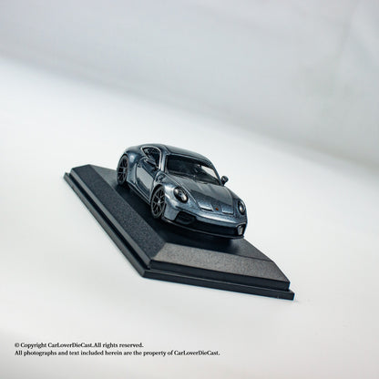 MINICHAMPS 1:64 PORSCHE 911 (992.2) GT3 TOURING - 2025 - GREY METALLIC - EXCLUSIVE FOR CLDC
