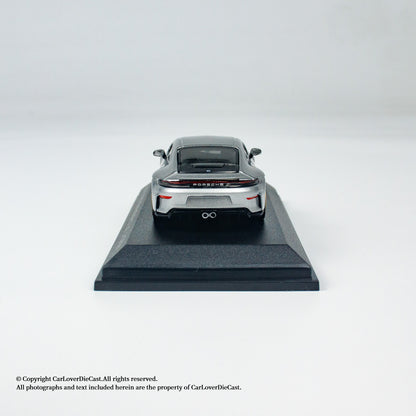 MINICHAMPS 1:64 PORSCHE 911 (992.2) GT3 TOURING - 2025 - SILVER METALLIC - EXCLUSIVE FOR CLDC